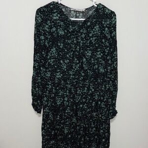 Zara Floral Long Sleeve Dress
